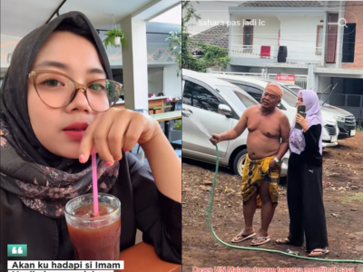 Nurul Sahara dan Yai Mim (TikTok)
